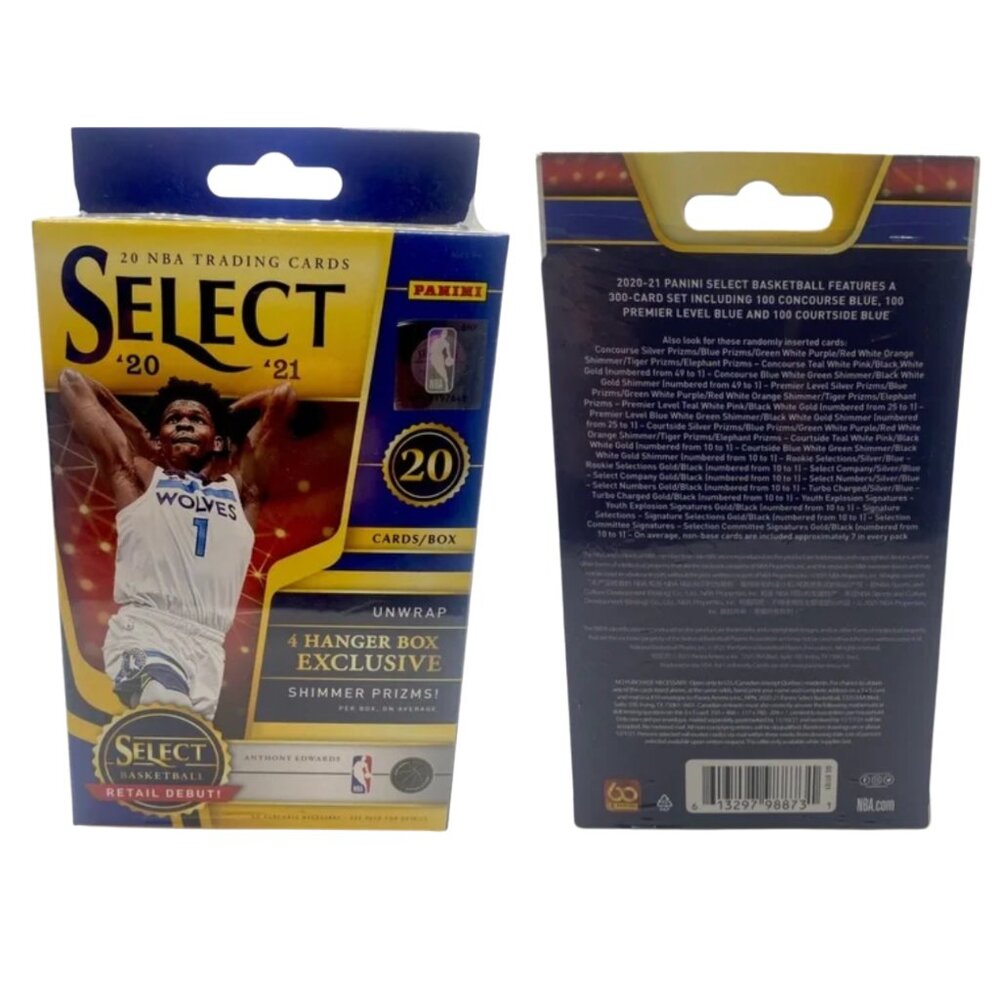 2020-21 Panini Select NBA Basketball Hanger Box